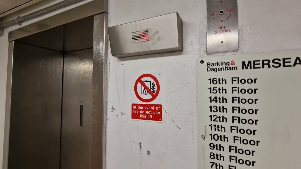 Tower block lift adventures: Mersea House, Barking