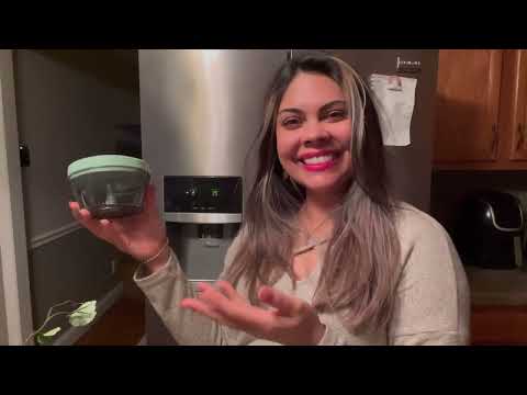Review of Manual Vegetable Chopper Garlic Chopper Food Processor Hand Pull Mincer Blender Mixer