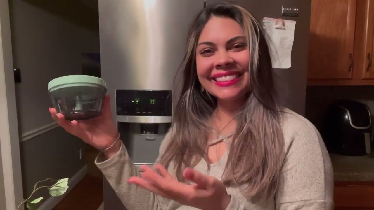 Review of Manual Vegetable Chopper Garlic Chopper Food Processor Hand Pull Mincer Blender Mixer