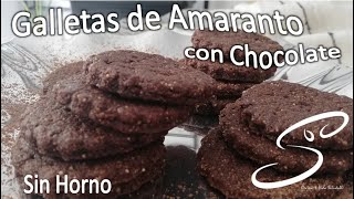 Galletas de AMARANTO con Chocolate | Sin Horno | Sin Harina | Cocina & Vida Saludable