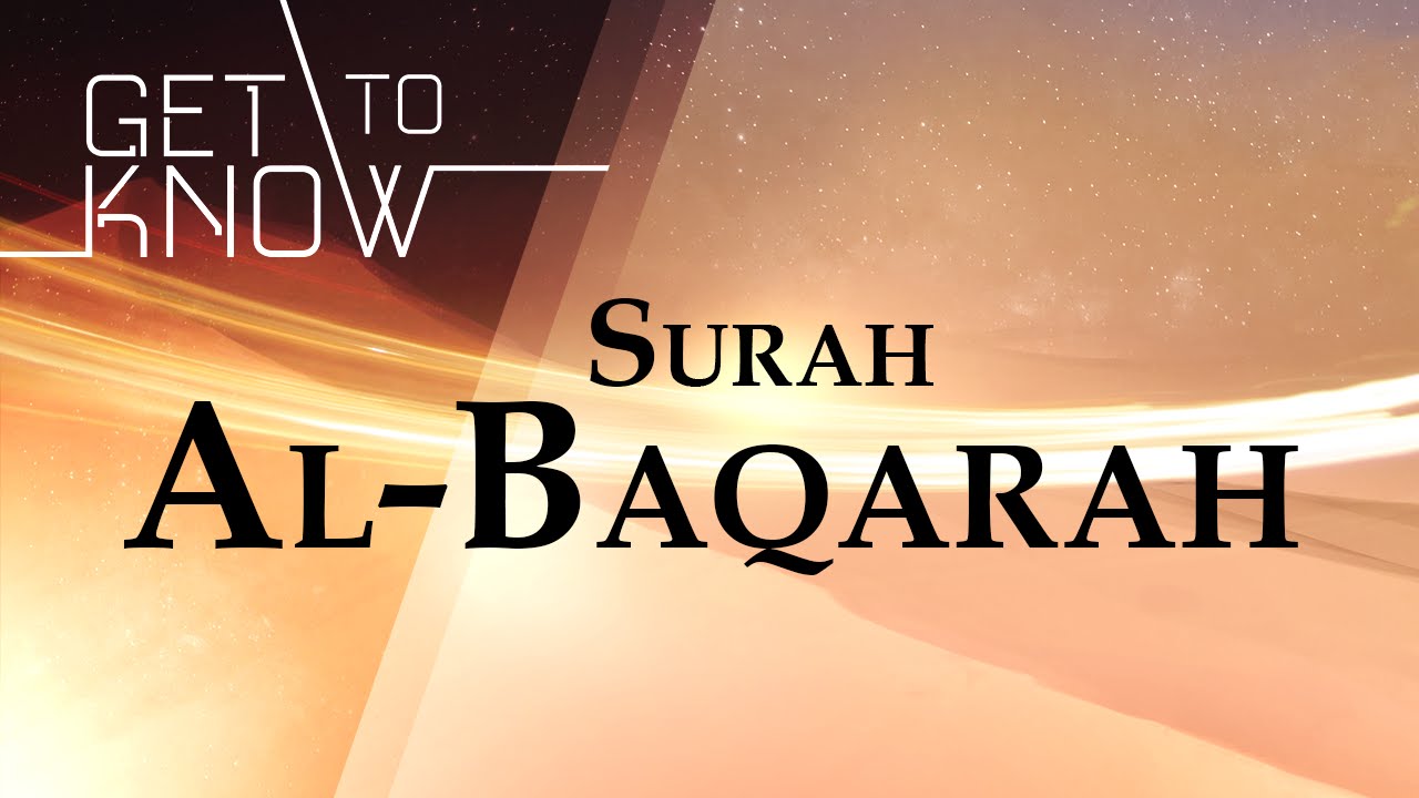 GET TO KNOW Ep 2 Surah  Al Baqarah Nouman Ali Khan 