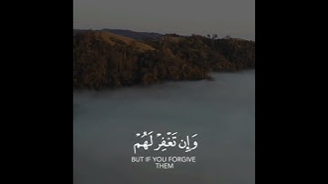 مقطع قصير من سورة المائدة بصوت القارئ عبدالله موسى في قناة طمئن قلبك 😩🧡