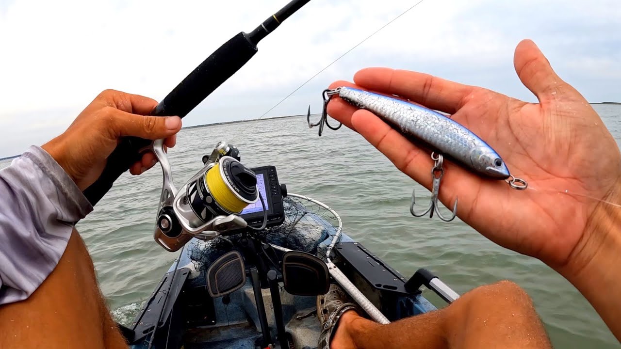 Shallow Water BLITZ Saved The Day! (Saltwater Kayak Fishing) YouTube