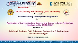 ATAL FDP Reflective journal, Organized by TGPCET Polytechnic, Nagpur