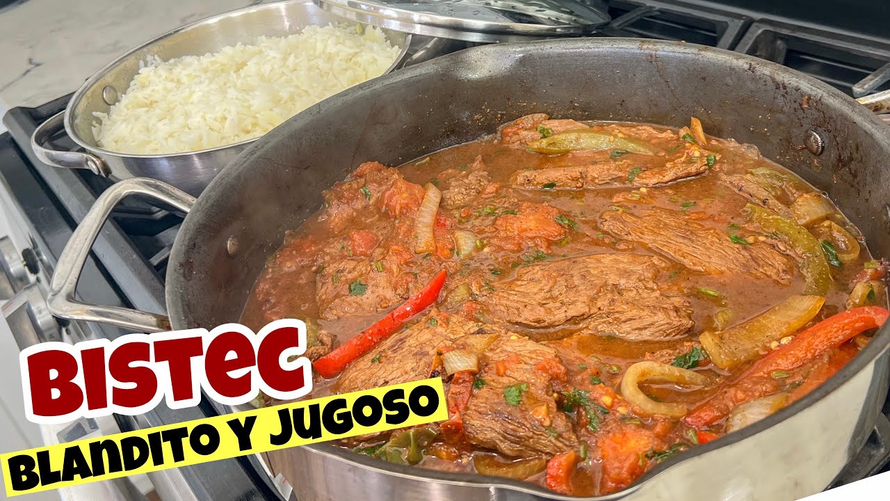 COMO HACER UN BISTEC BLANDITO Y BIEN ENTOMATADO SALVADOREÑO