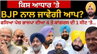 ਕਿਸ ਆਧਾਰ 'ਤੇ Bjp ਨਾਲ ਜਾਵੇਗੀ ਆਪ? ਫਸਿਆ ਪੇਚ ਭਾਜਪਾ ਦੀਆ 4 ਤੇ ਕਾਂਗਰਸ ਦੀ 1 ਸੀਟ 'ਤੇ… Punjab Television