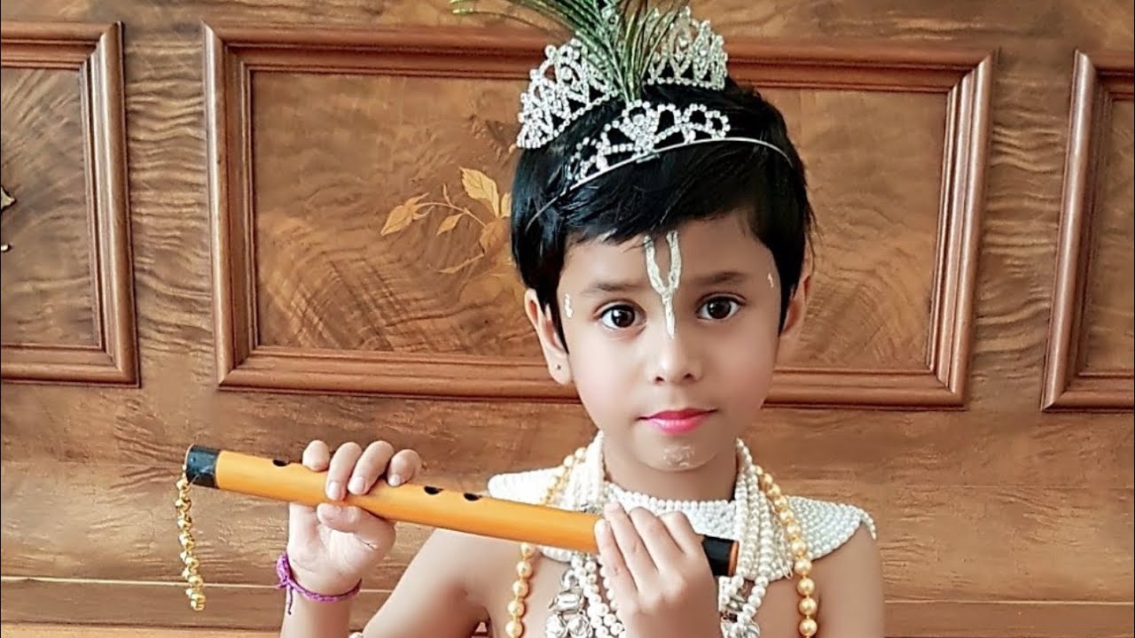 My #Son in #SreeKrishna roop / #Hanuman roop / #HinduAttires - YouTube