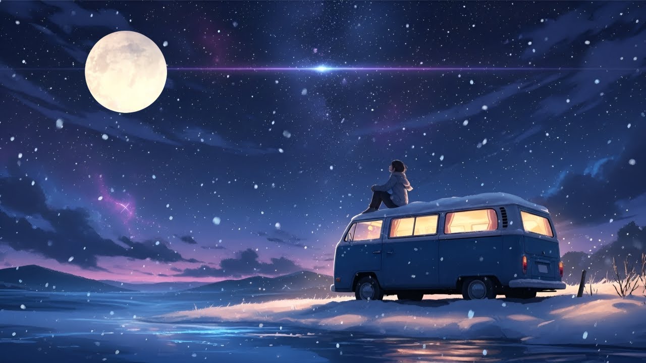 3시간 수면 음악 – 겨울 밤 피아노, 마음을 편안하게 하는 감성 힐링 🌙❄️