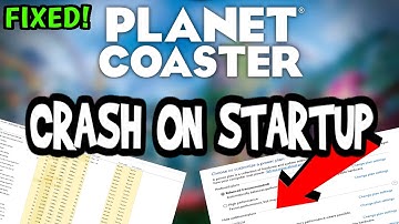 How To Fix Planet Coaster Crashes! (100% FIX)