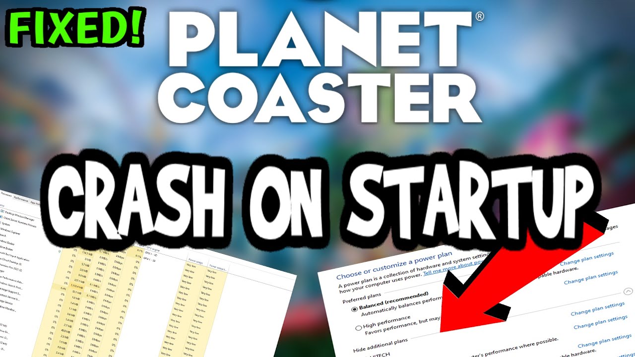 How To Fix Planet Coaster Crashes! (100% FIX)