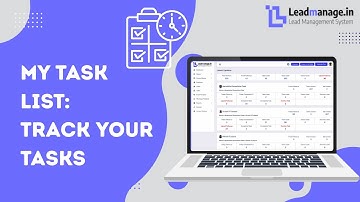 My Task List | View All Your Pending, Completed & Incomplete Tasks