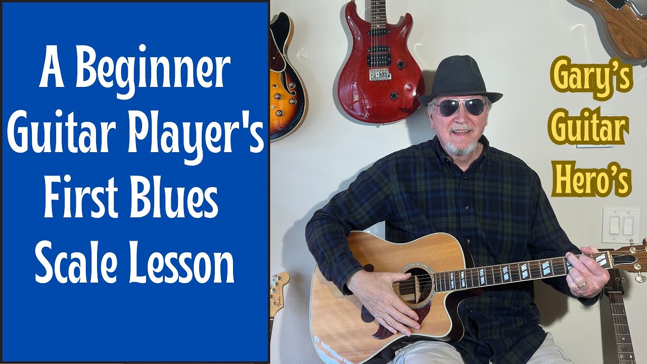 A Beginner Guitar Player's First Blues Scale - E minor (Em) Pentatonic ...