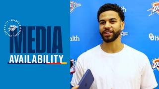 Famous Practice Media Availability with Ajay Mitchell | March 11, 2026 | OKC Thunder Net Worth