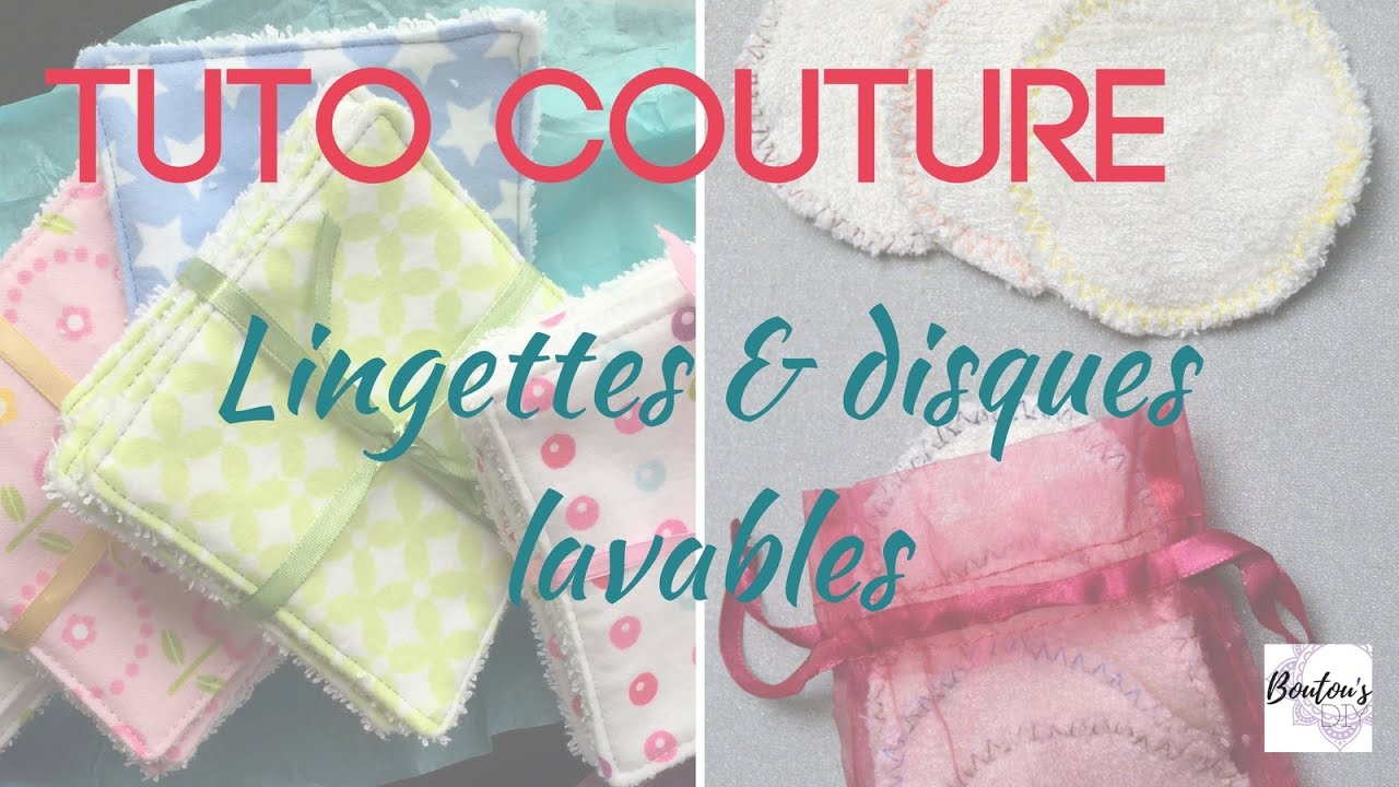 Coudre des lingettes lavables {DIY} - Les Lubies de Louise