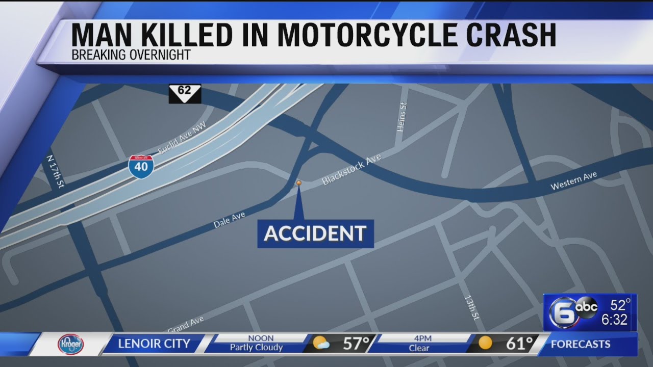 Motorcyclist killed in Knoxville singlevehicle crash Friday YouTube