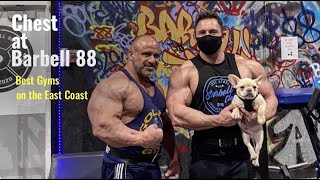 Best Gyms On The East Coast: Chest at Barbell 88
Jose and Nate travel to a brand new gym in Mendon, MA called Barbell 88.
Follow us on Instagram
@theebostonmass
@NateTelow
Chest Workout
Pec Deck Fly 4 sets of 12 reps. Last set triple drop set
Flat Barbell bench 4 sets of 12 reps. Last set back off weight and get 20 + reps
Incline Dumbell Press 4 sets of 12-15 reps
Incline dumbbell fly 4 sets of 12 reps
Machine chest press 3 sets of 12 reps. Last set triple drop set Best Gyms On The East Coast: Chest at Barbell 88
