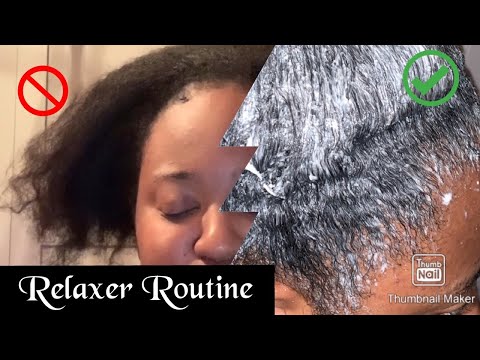 AT HOME RELAXER ROUTINE WITH MOTIONS RELAXER| FULL DEMO+TIPS| #bonestraight #manageablehair] SC