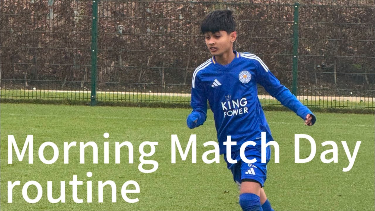 Match Day Routine Morning match day routine as an academy player!! - YouTube