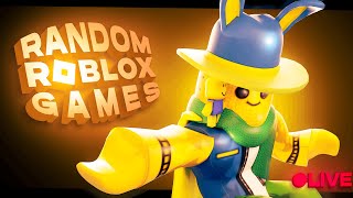 Random Roblox Games! | Roblox Live
