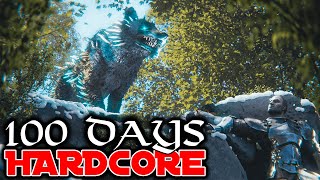 I Survived 100 Days on Fjordur in ARK Hardcore...