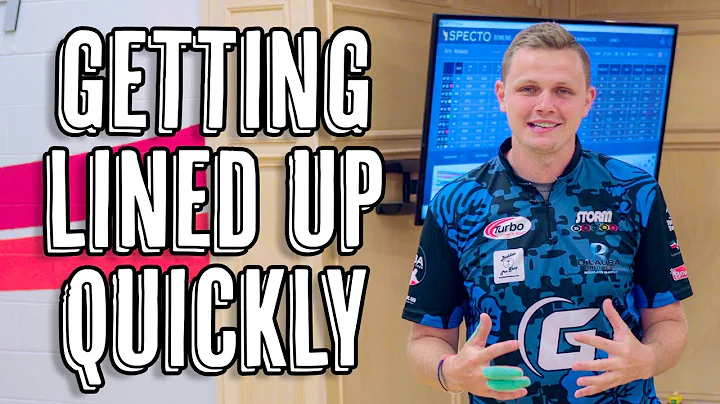 Getting Lined Up Quickly | Andrew Anderson Bowling