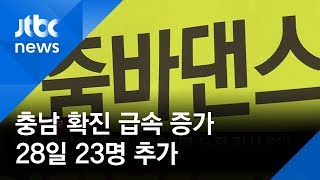 [속보] 충남, 천안 운동시설 중심으로 크게 늘어…오늘 23명 추가 / JTBC News