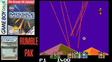 Missile Command on GBC - see the RUMBLE PAK!