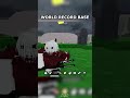 99 Nights World Record Base Design