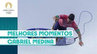 Thumbnail for Melhores Momentos Surfe do GABRIEL MEDINA 🏄♂️ | #Paris2024