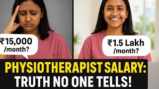 Physiotherapist salary in India 2025: don’t choose BPT before watching this!😨