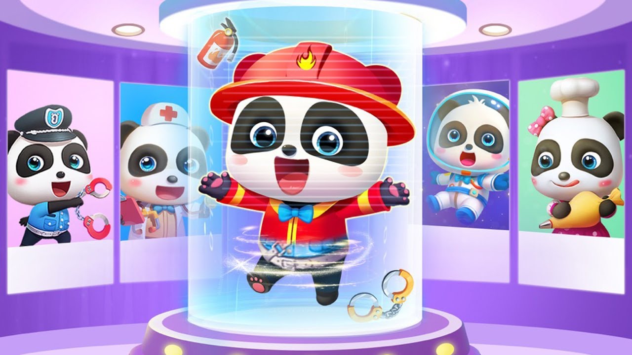 Baby Panda's Town: My Professions - Help Kiki and Try Different Professions - Babybus Games