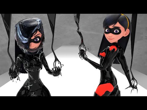 Violet Parr - VENOM TRANSFORMATION