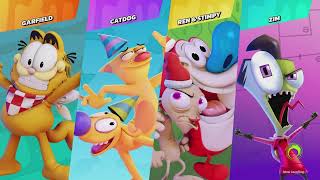 GARFIELD vs CATDOG vs REN & STIMPY vs ZIN | NICKELODEON ALL-STAR BRAWL | locals #5