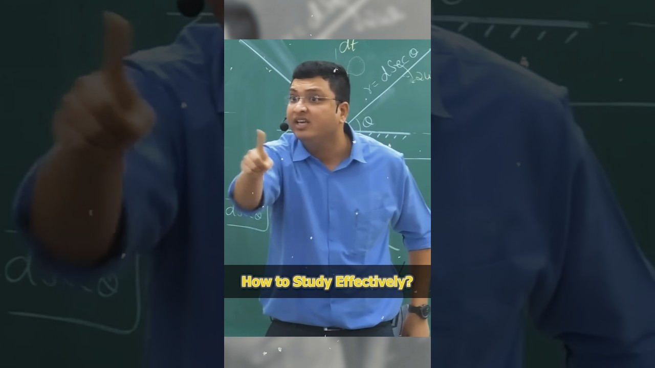 how to study effectively ?📚 Super Tips By NV Sir💡