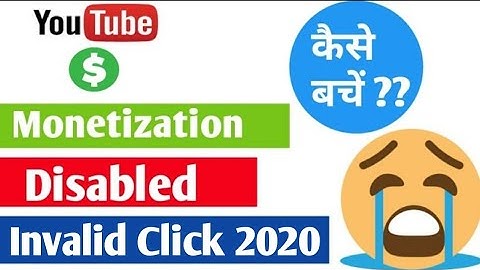 Google Adsense Account disabled due to invalid click !! monetization disable