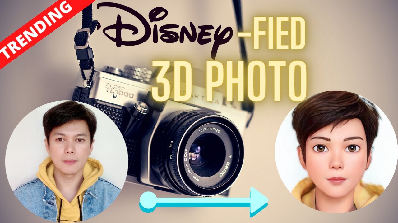 TRENDING : HOW TO DISNEY-FIED CARTOON YOURSELF USING VOILA AI ARTIST APP | 