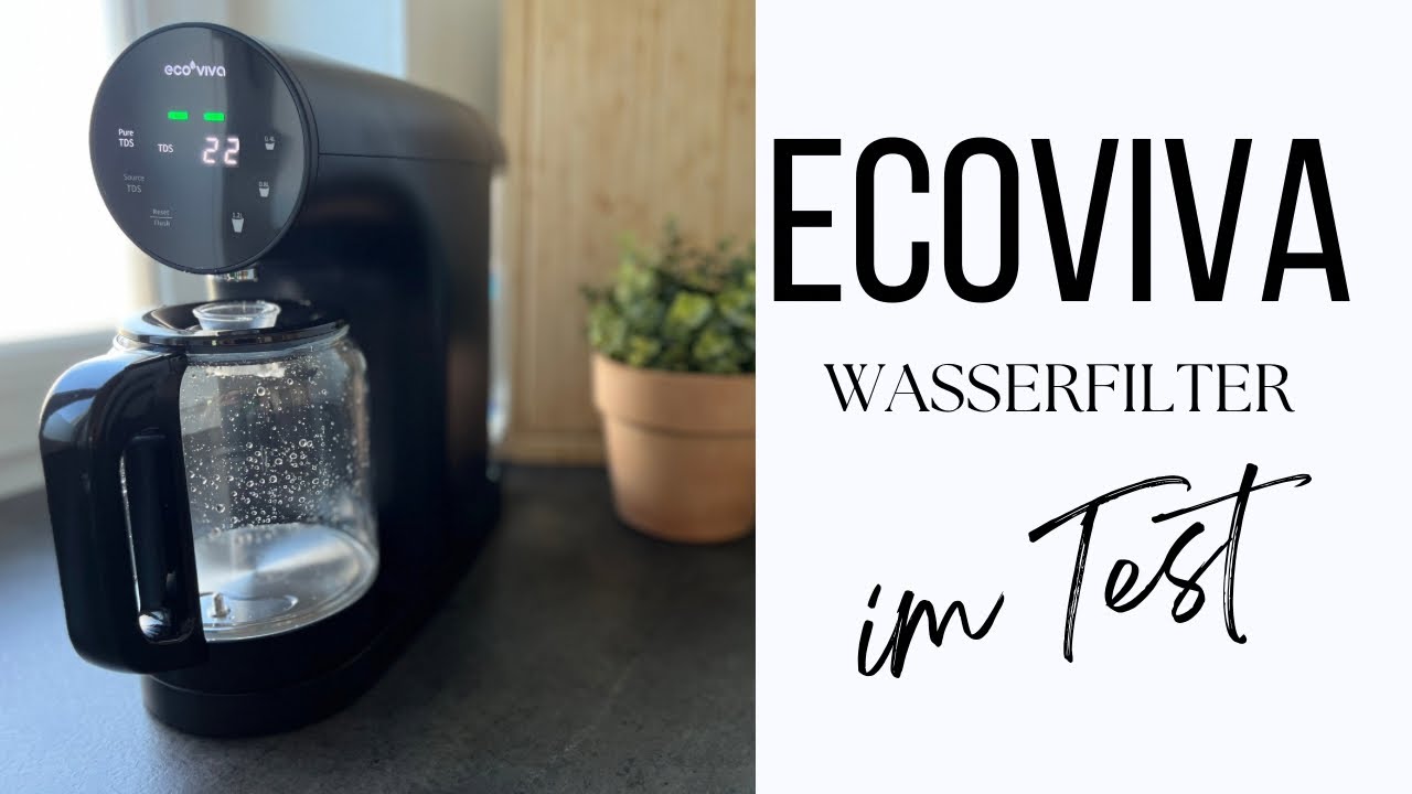 ecoviva WP-RO-200G Wasserfilter mit Umkehrosmose Installation und Erfahrung