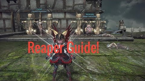Tera Reaper Rotation! How To Use Reaper! Guide