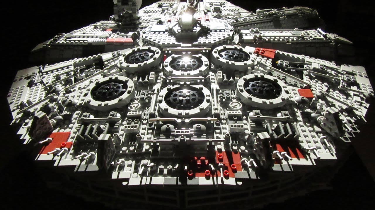 millennium falcon lego vs lepin