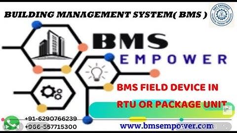 BMS system | BMS FIELD DEVICE IN HVAC SYSTEM#bms #electrical #india