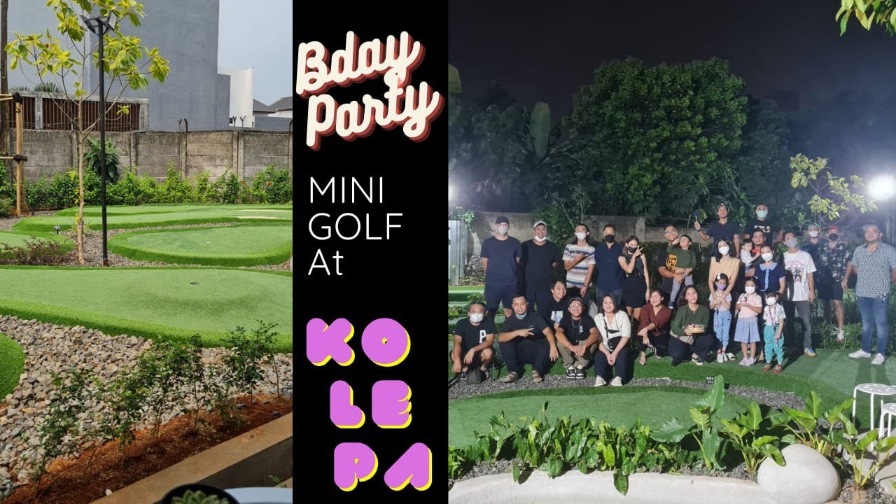 TEMPAT PUTT PUTT GOLF BARU DI JAKARTA KOLEPA YouTube