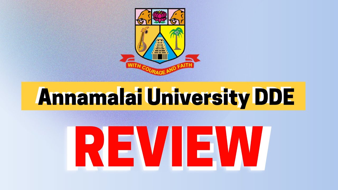 Annamalai University Distance Education (Overview) || # ...