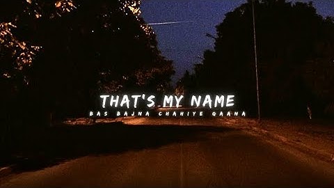 That
