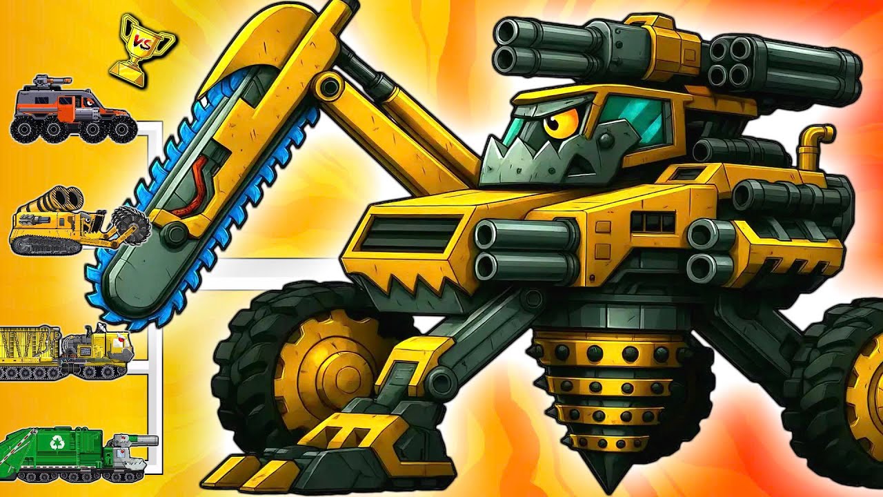 DRILLMASTER MK-905 Rises… The Sawblade Excavator of Doom!