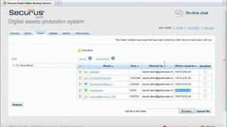 How to manage online data with SecurusVault