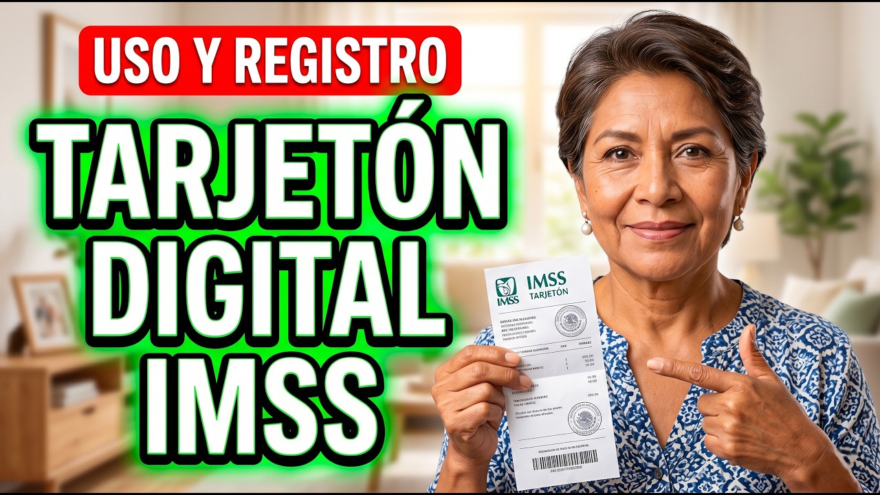 ¡NUEVO! Cómo Descargar tu Tarjetón Digital IMSS 2026 (Paso a Paso) 🟢 Jubilados y Pensionados
