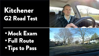 Kitchener G2 Road Test - Full Route & Tips on How to Pass Your Driving Test