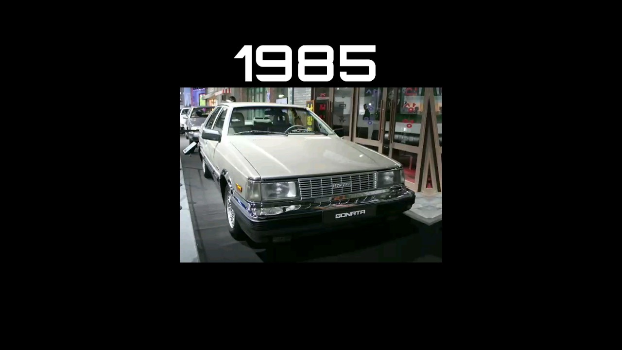 Evolution Of Hyundai Sonata (1985-2023)