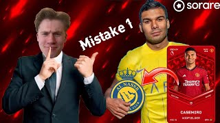 WORST MISTAKES You MUST AVOID on Sorare! 24/25 Season Masterclass Ep2