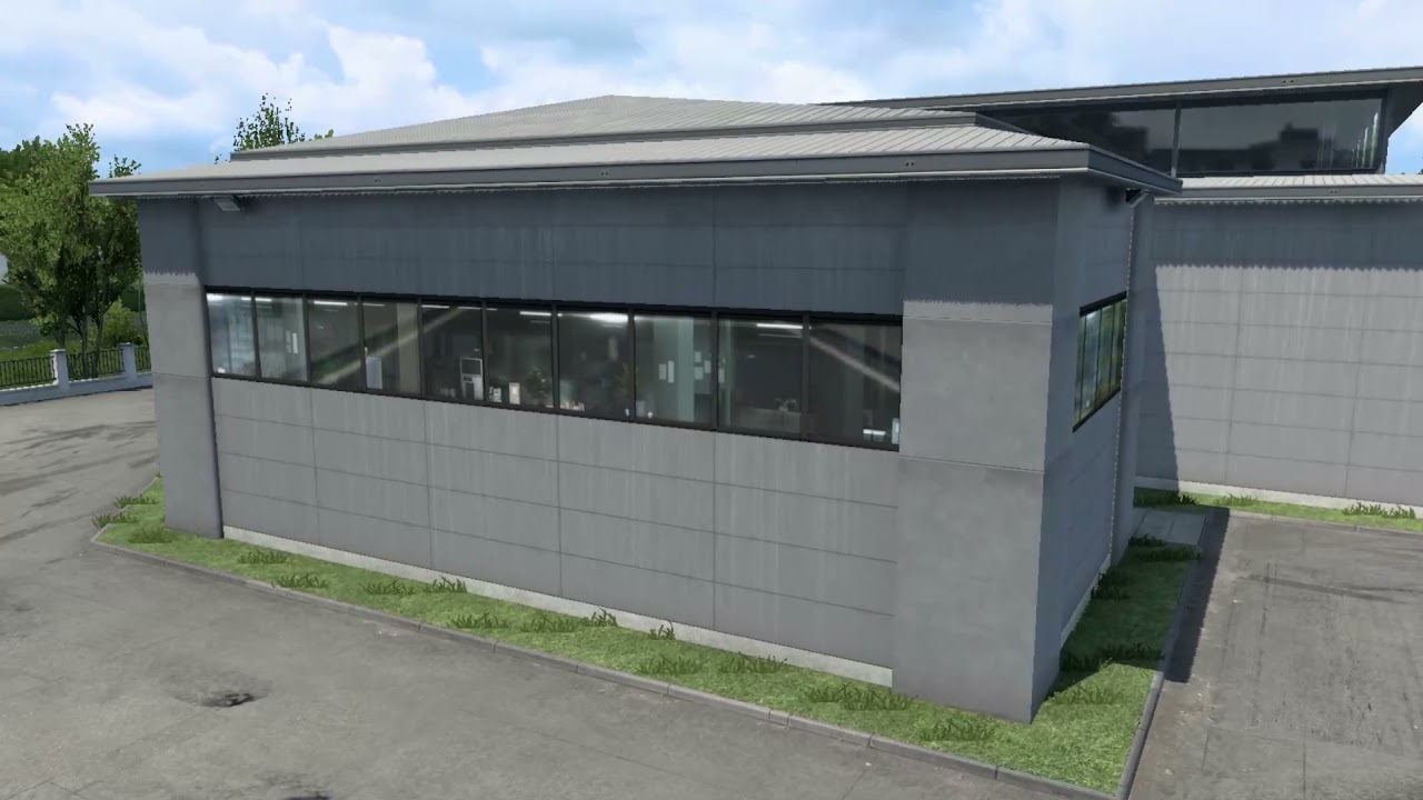 UPGRADE GARAGE EURO TRUCK - YouTube